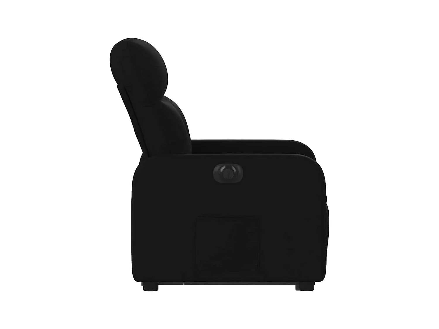 Silla de relax | Sillón eléctrico reclinable elevable de tela negro SHL8170