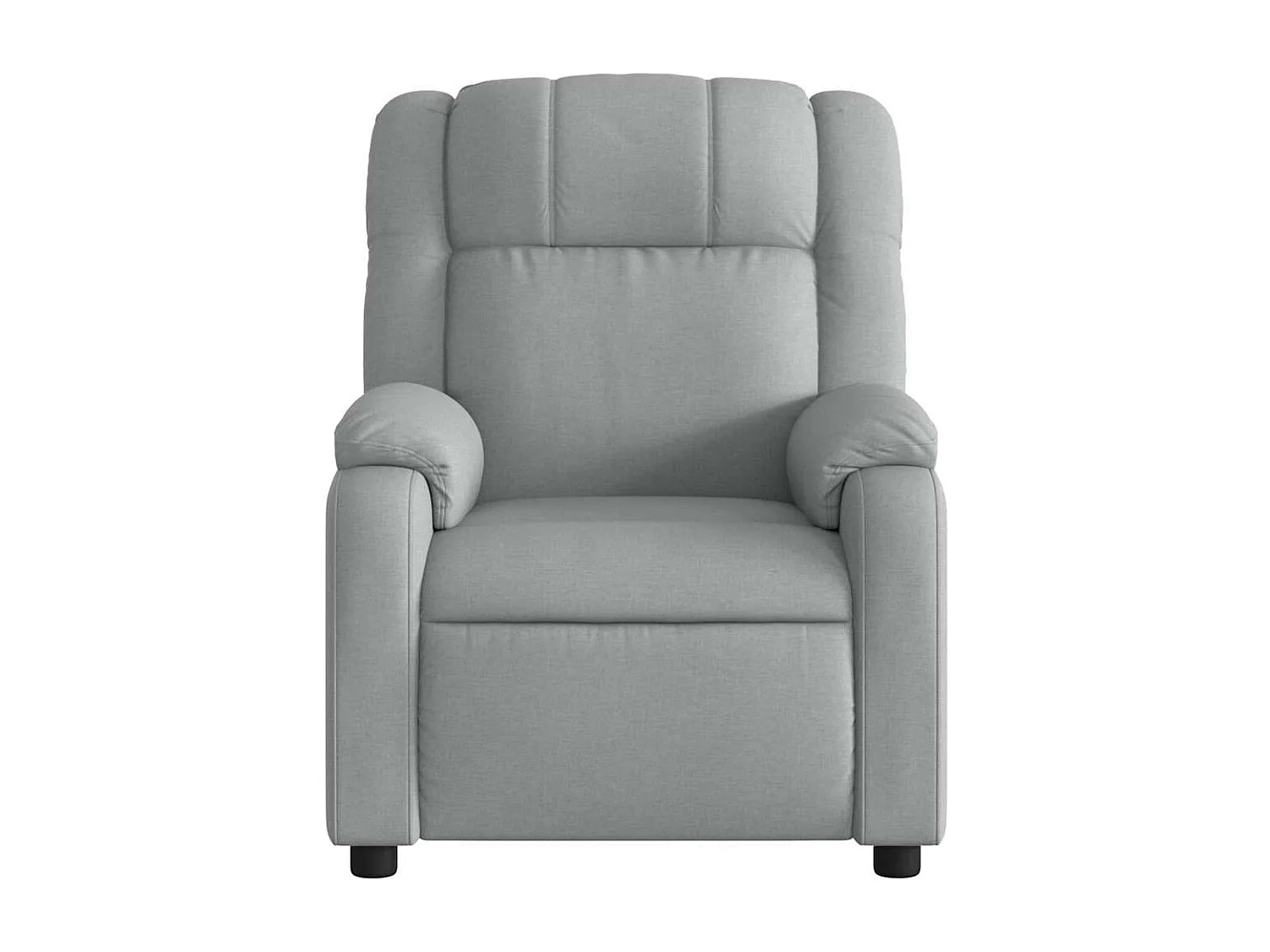 Fauteuil inclinable électrique-Fauteuil de massage pour Salon gris clair tissu SHL3101