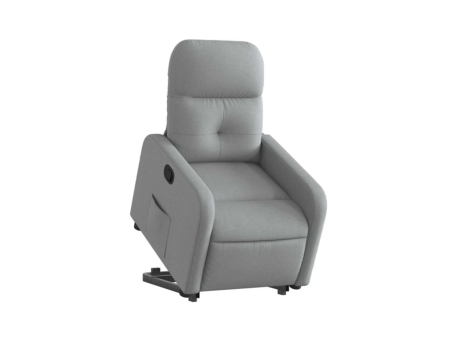 Sillón de relax | Silla | Sillón reclinable elevable de tela gris claro SHL6155