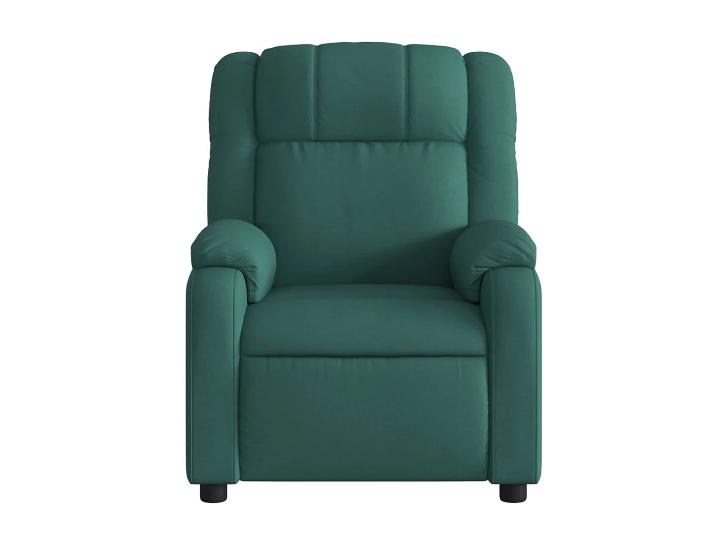 Sillón de relax | Silla | Sillón reclinable de tela verde oscuro SHL8204
