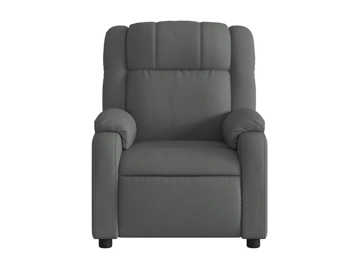 Sillón de relax | Silla | Sillón reclinable de tela gris oscuro SHL9637