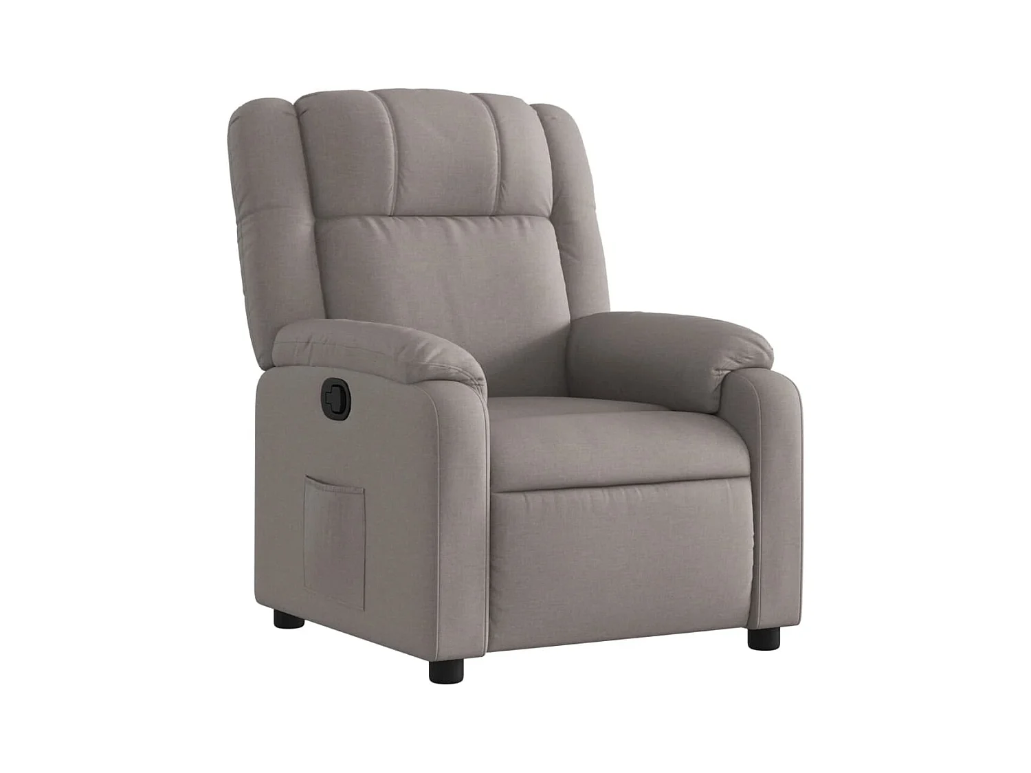 Fauteuil inclinable-Chaise-Fauteuil salon Taupe Tissu SHL5461