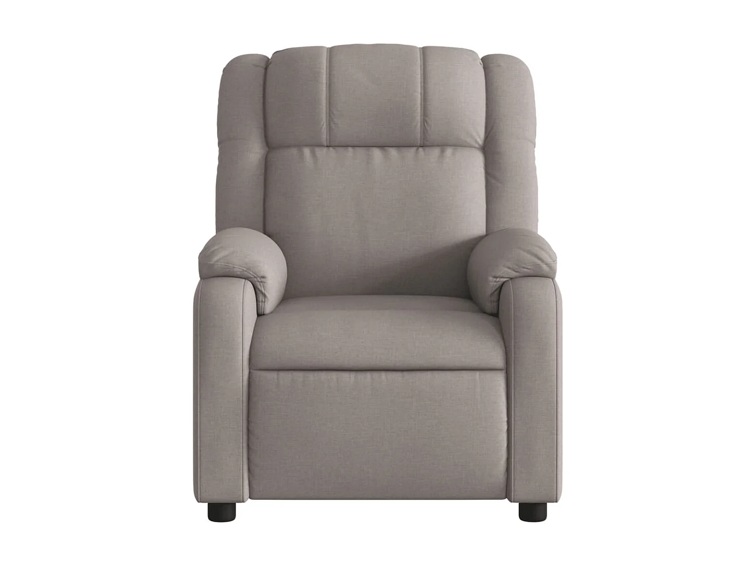 Relaxsessel | Lounge Sessel für Wohnzimmer Taupe Stoff SHL99879