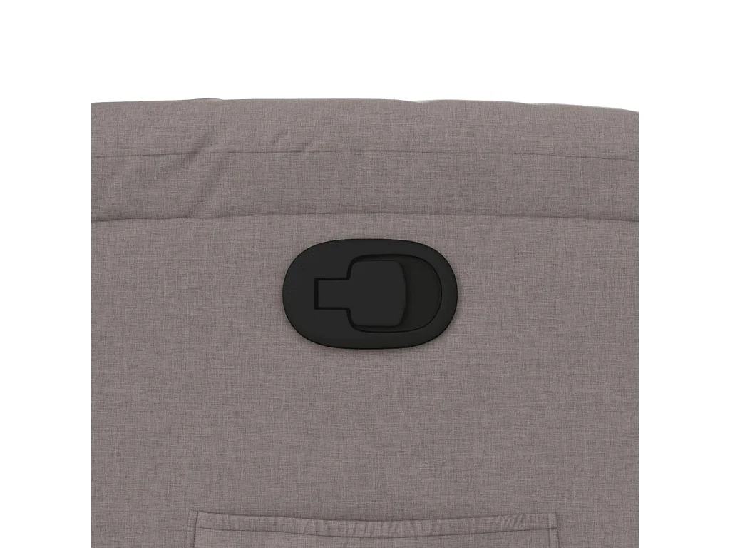 Relaxsessel | Lounge Sessel für Wohnzimmer Taupe Stoff SHL99879