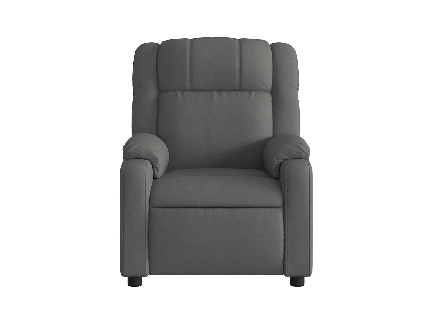 Sillón de relax | Sillón reclinable de masaje eléctrico tela gris oscuro SHL8552