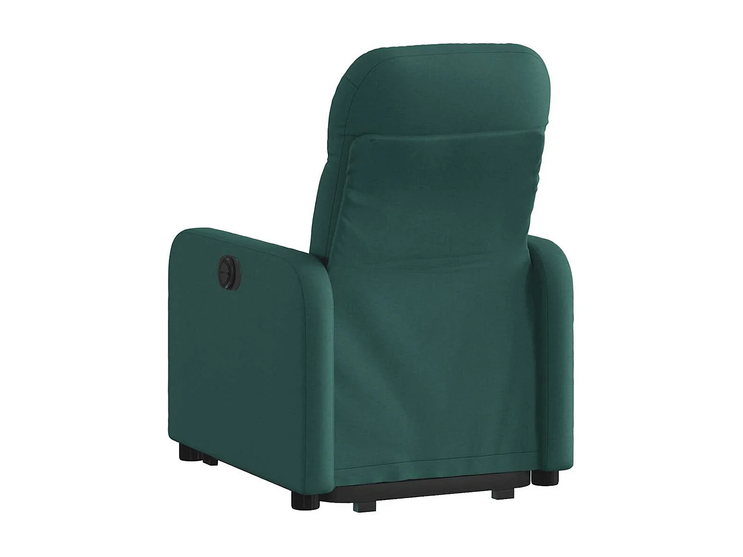 Fauteuil inclinable-Chaise de relax-Fauteuil TV vert foncé tissu SHL4609