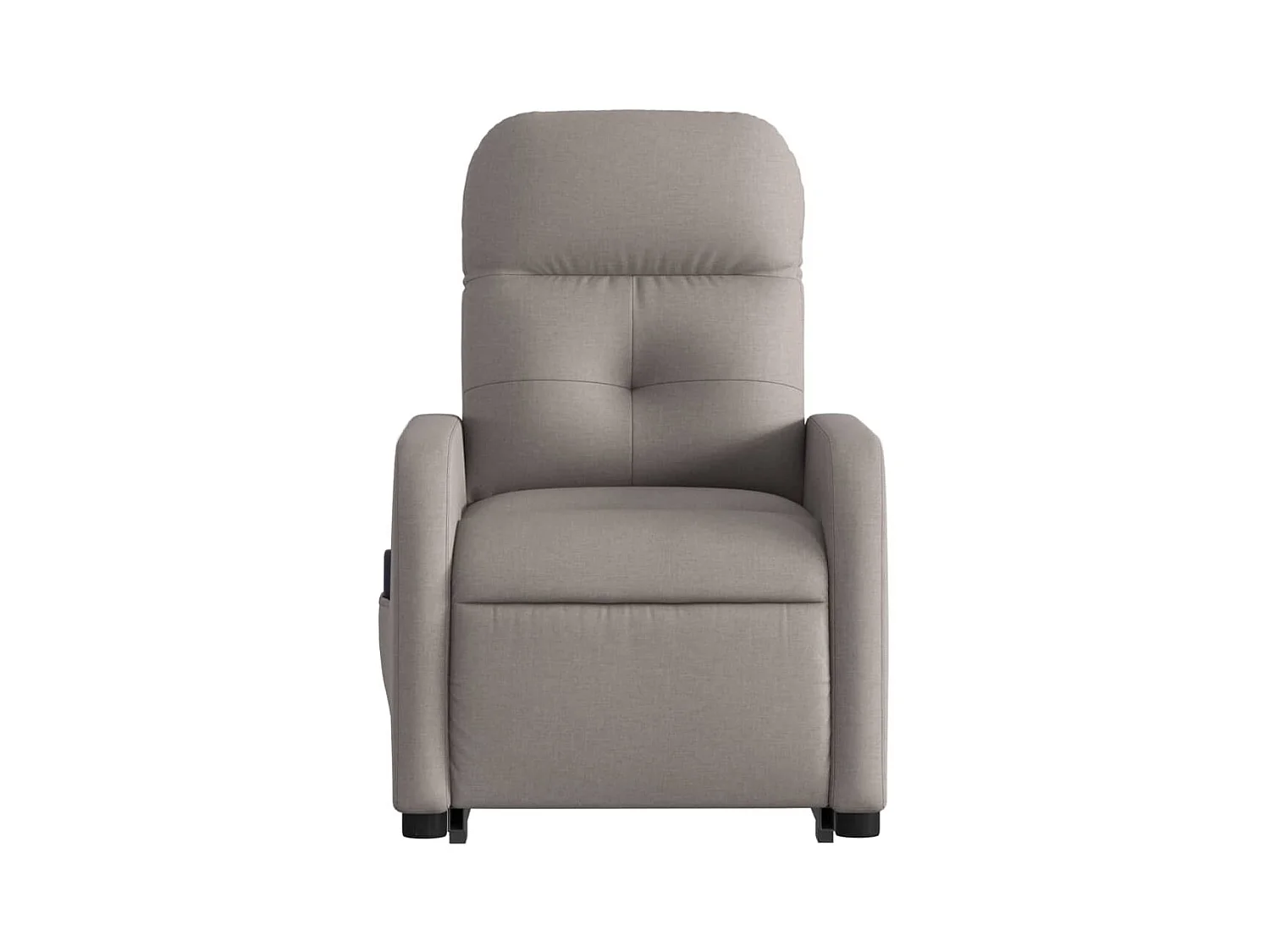 Sillón de salón | Silla | Sillón de masaje eléctrico reclinable elevable tela taupé SHL5914