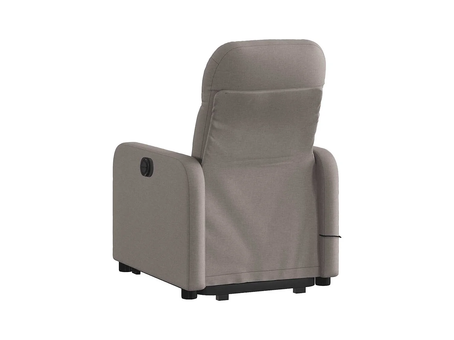 Sillón de relax | Sillón reclinable de masaje elevable tela gris taupé SHL4312