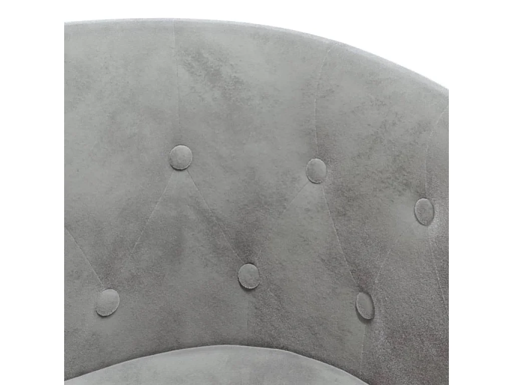 Sillón de salón | Silla de relax | Sillón de terciopelo gris claro SHL3525