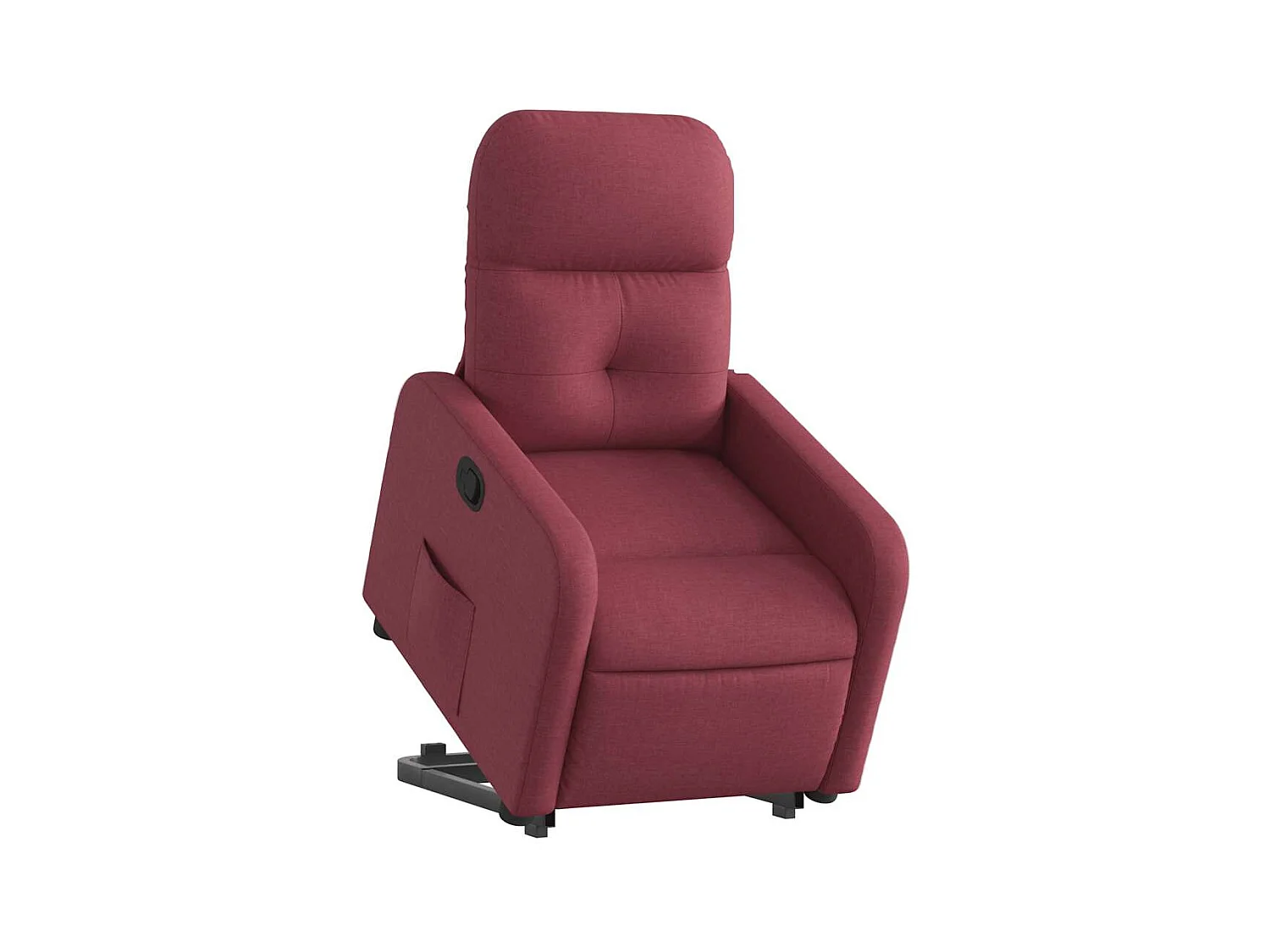 Sillón de relax | Silla | Sillón reclinable elevable tela rojo tinto SHL4806