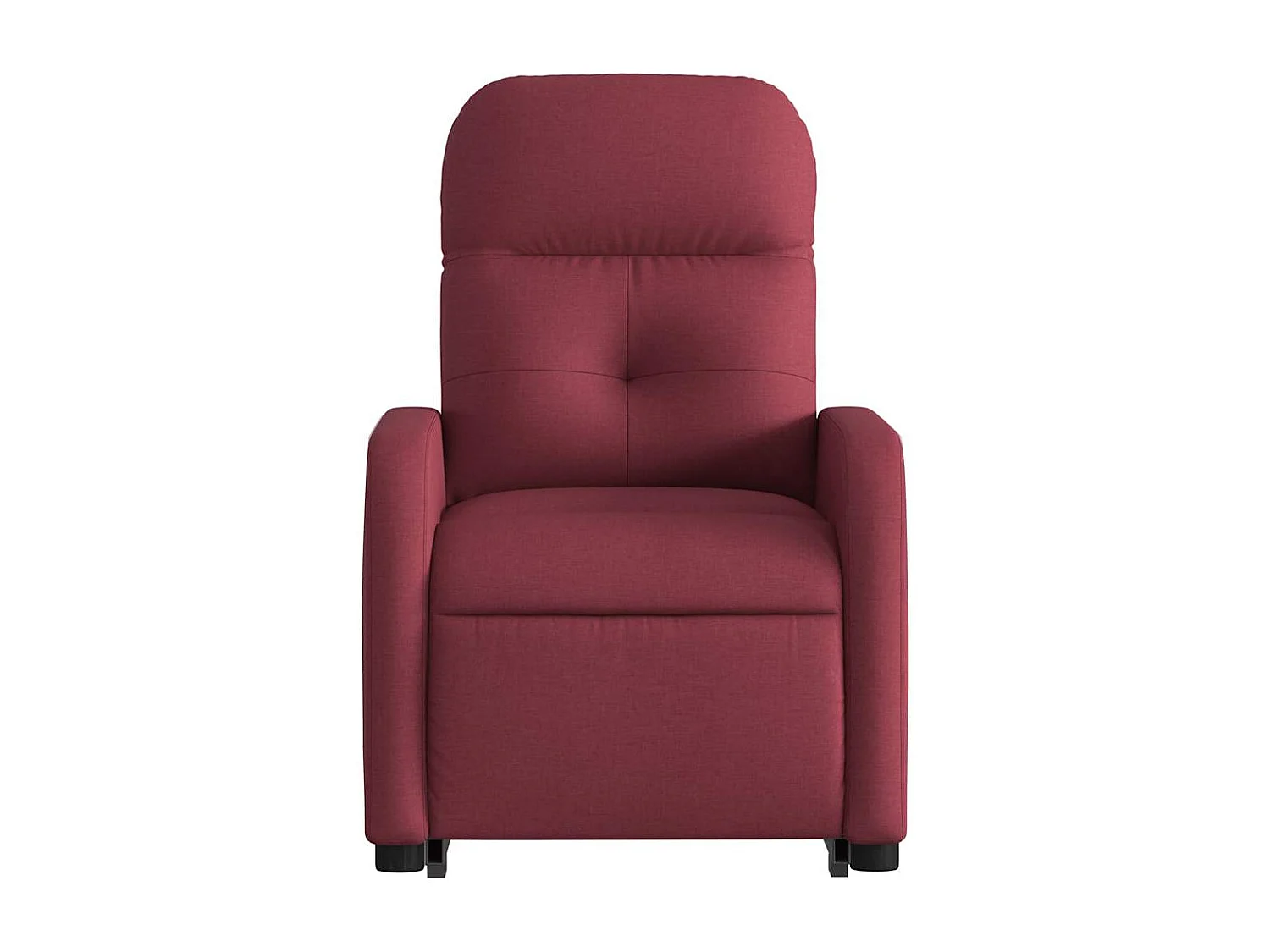 Fauteuil inclinable-Chaise de relax-Fauteuil TV rouge bordeaux tissu SHL2300