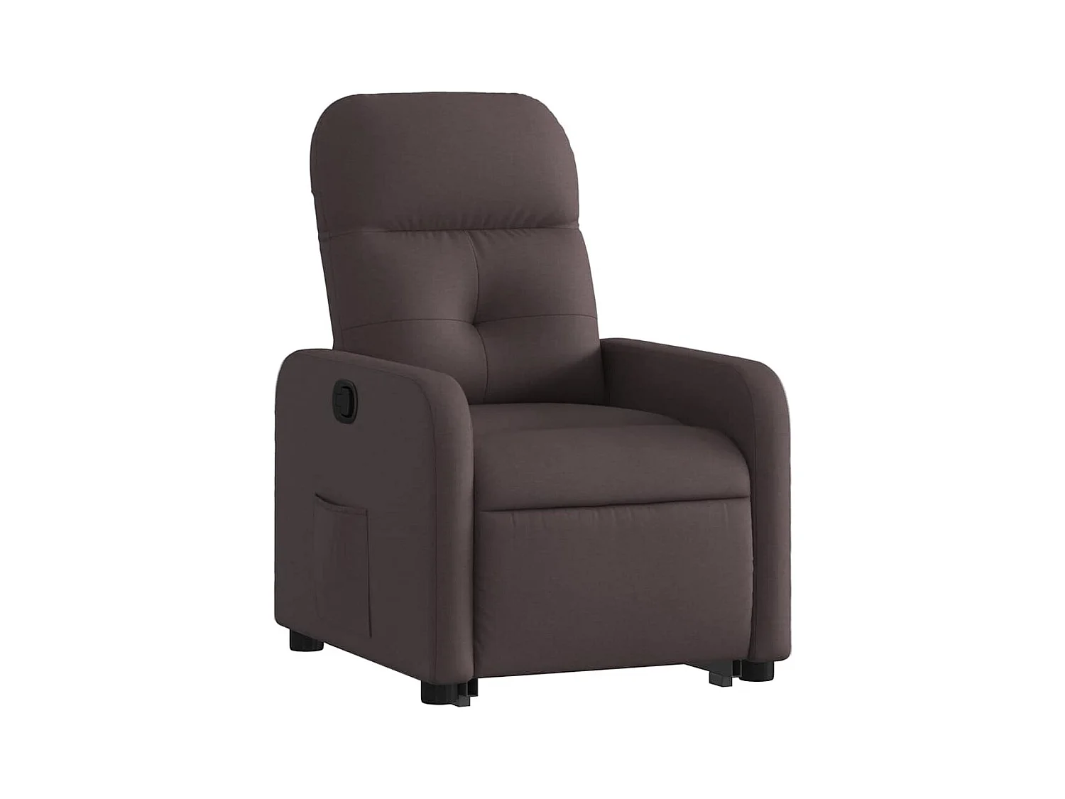 Sillón de relax | Silla | Sillón reclinable elevable tela marrón oscuro SHL8920