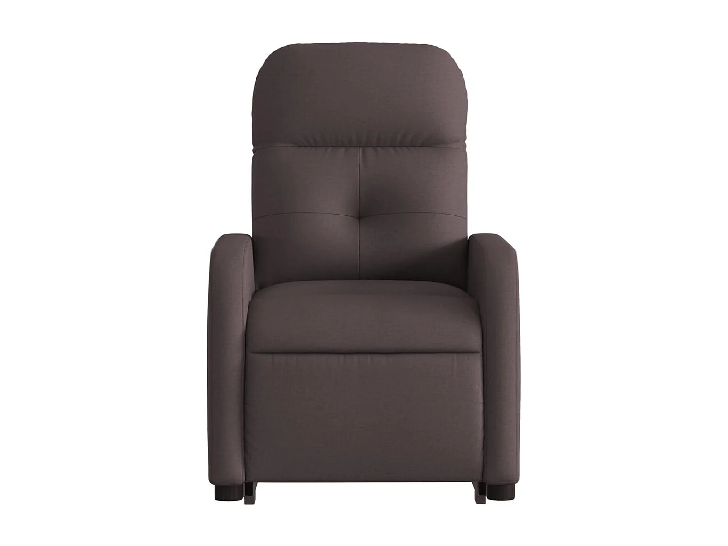 Sillón de relax | Silla | Sillón reclinable elevable tela marrón oscuro SHL8920