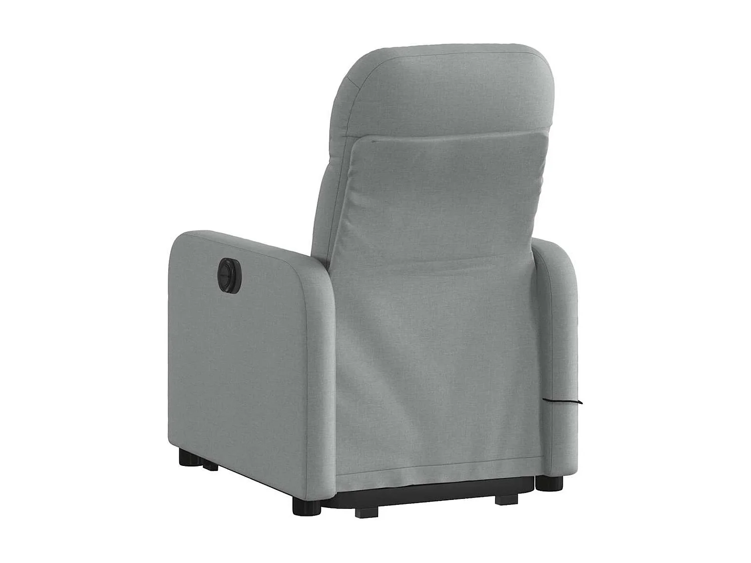 Fauteuil inclinable-Chaise de relax-Fauteuil de Massage Gris clair Tissu SHL2343