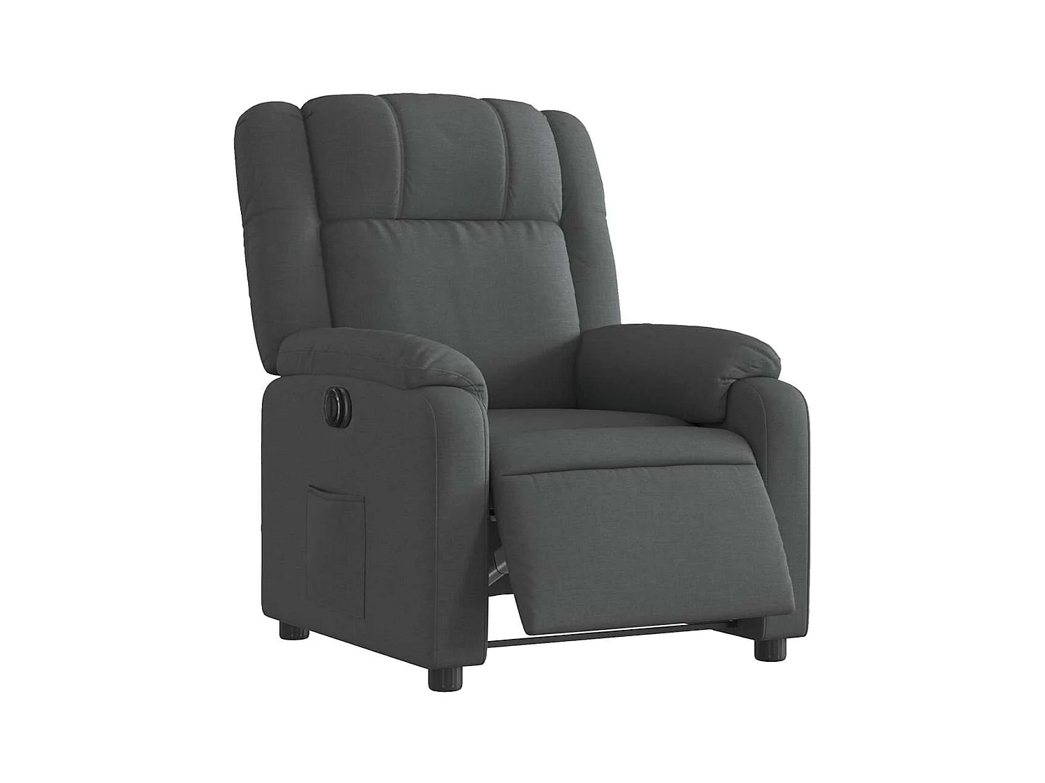 Sillón de relax | Silla | Sillón reclinable eléctrico de tela gris oscuro SHL7426