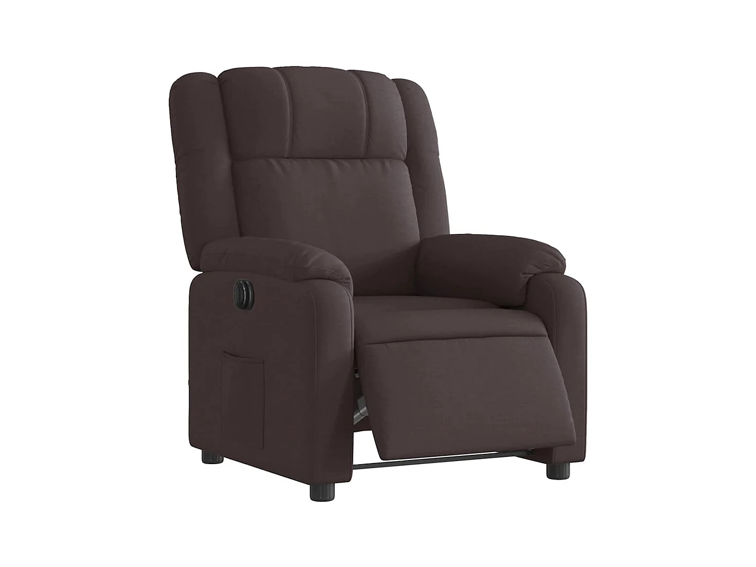 Sillón de relax | Silla | Sillón reclinable eléctrico tela marrón oscuro SHL3253