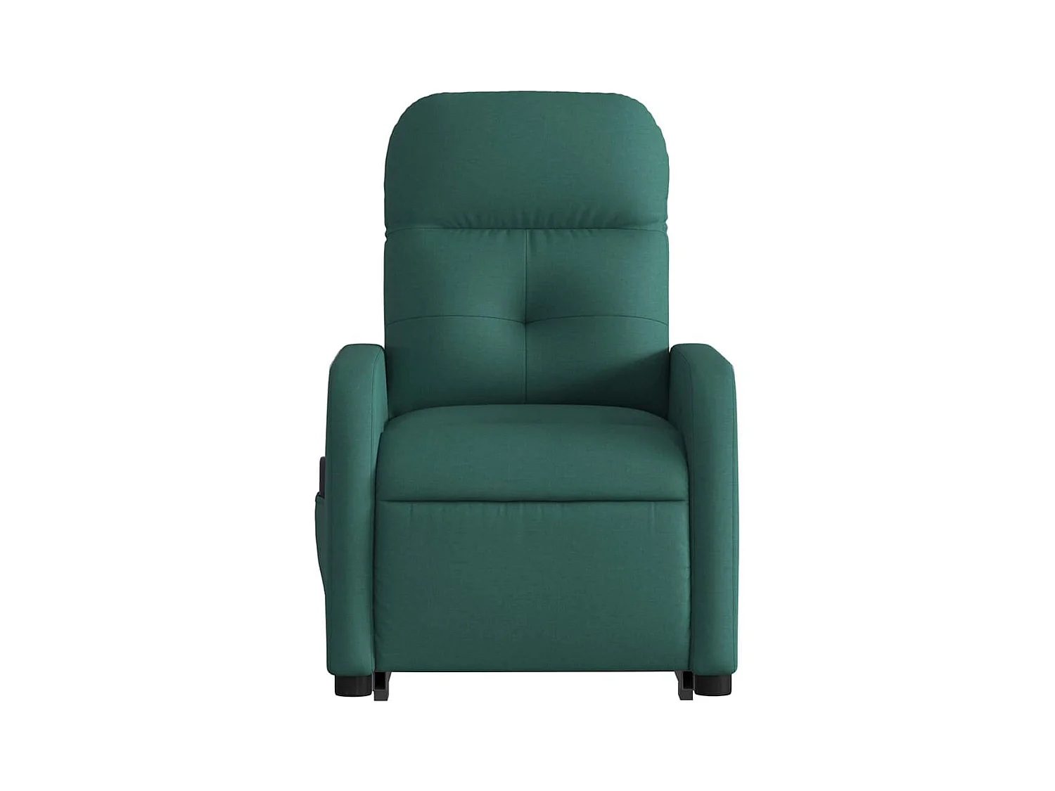 Sillón de salón | Silla | Sillón masaje eléctrico reclinable elevable tela verde oscuro SHL2102