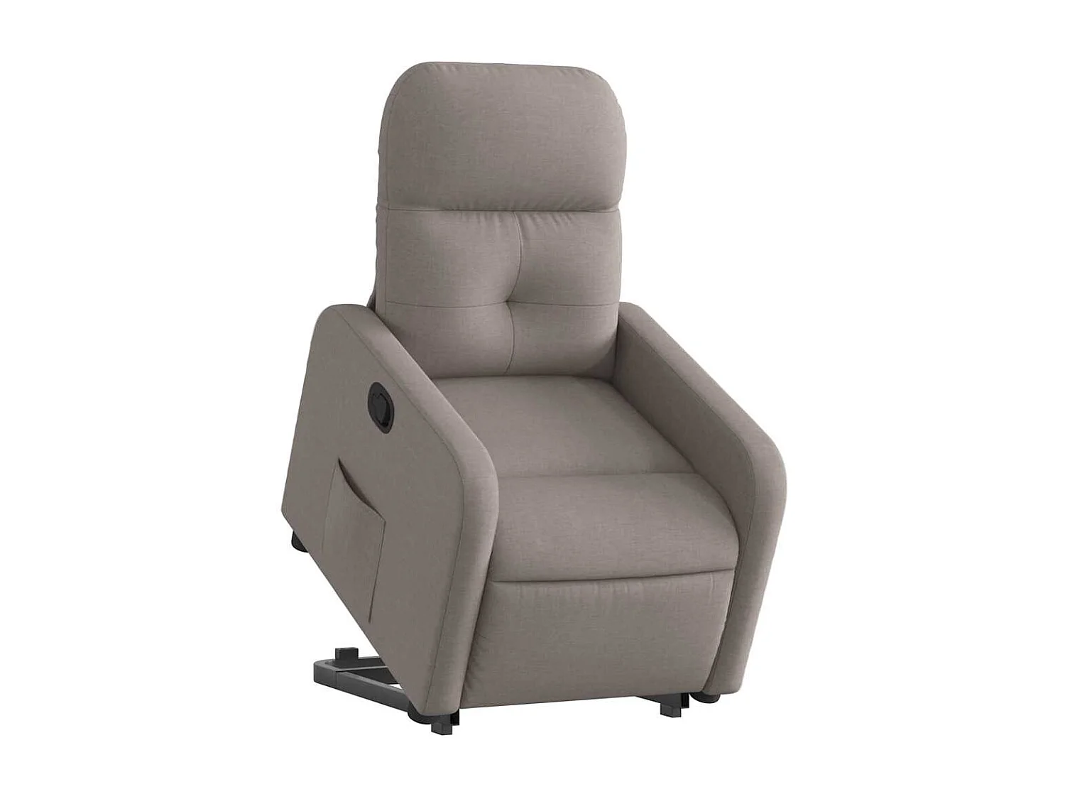 Fauteuil inclinable-Chaise de relax-Fauteuil TV taupe tissu SHL2862