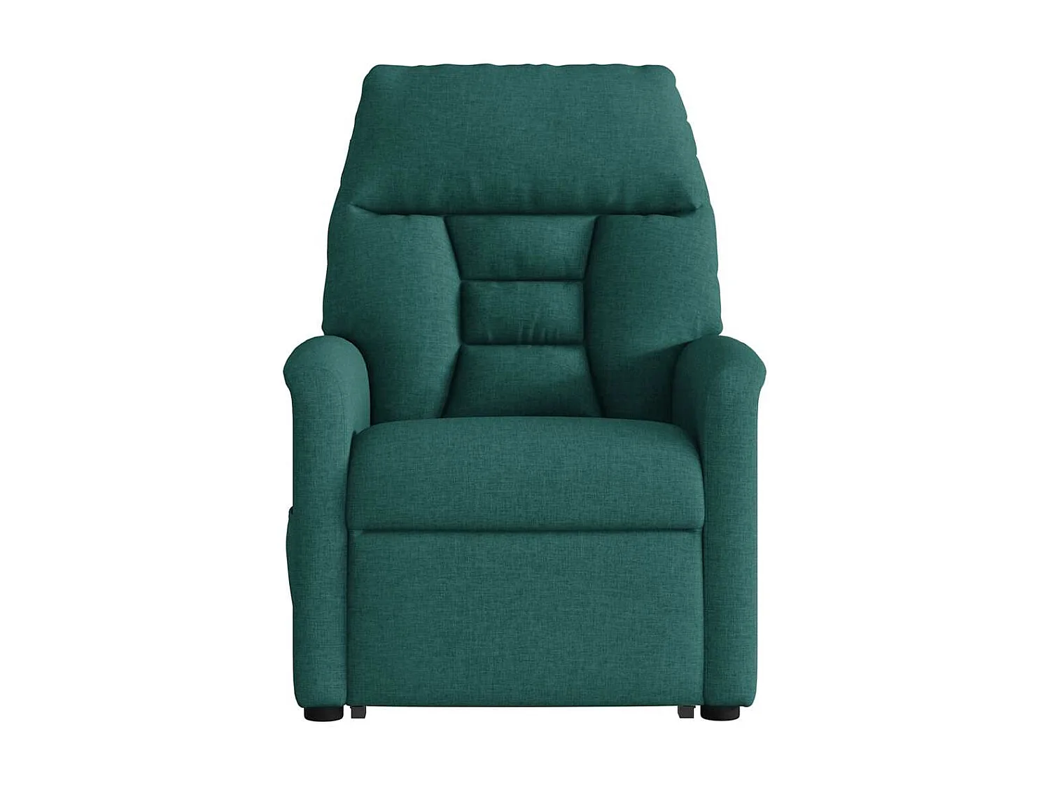 Fauteuil inclinable-Chaise de relax-Fauteuil de Massage Vert foncé Tissu SHL1152