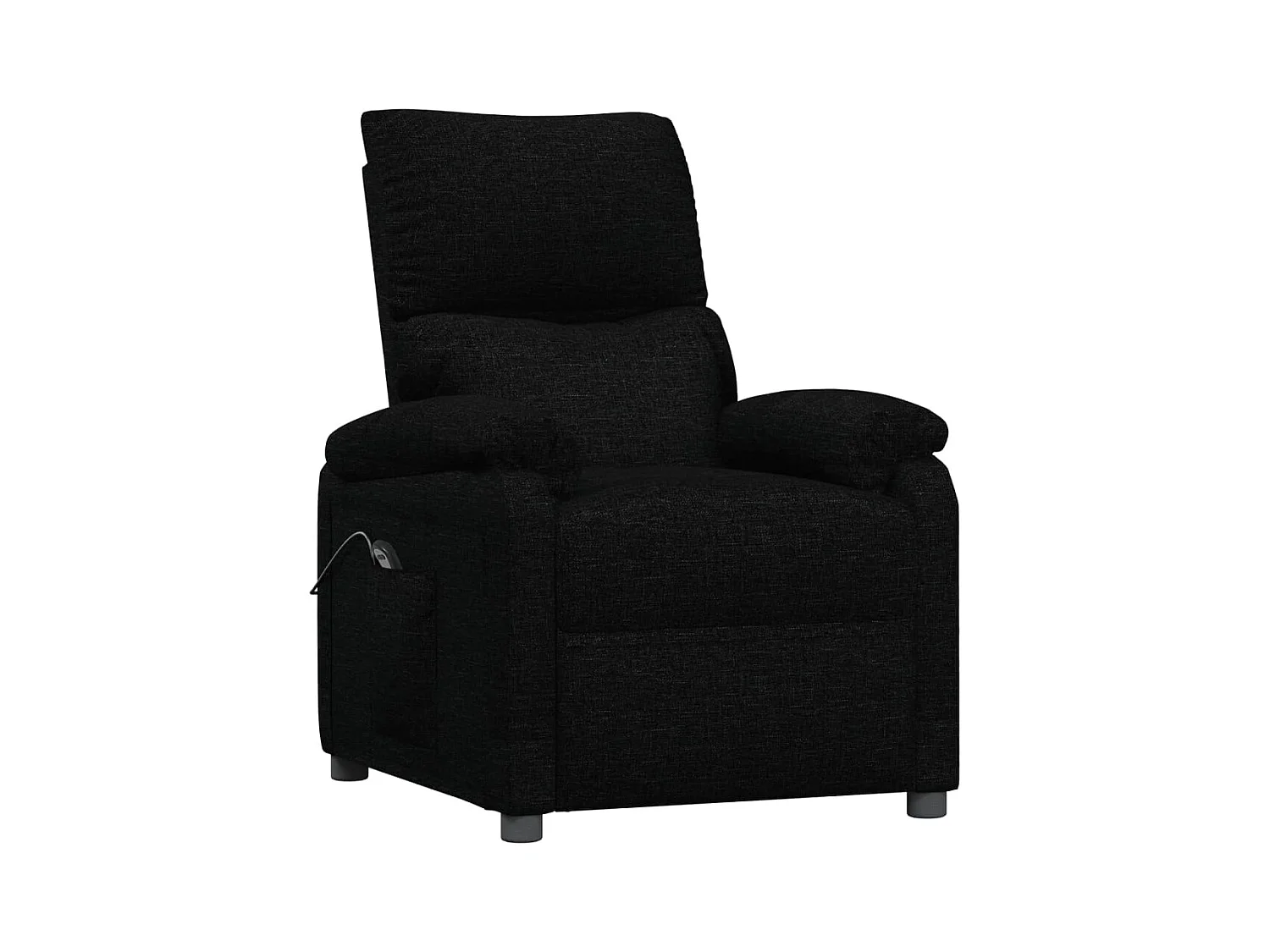 Sillón de relax | Silla | Sillón reclinable eléctrico de tela negro SHL6033