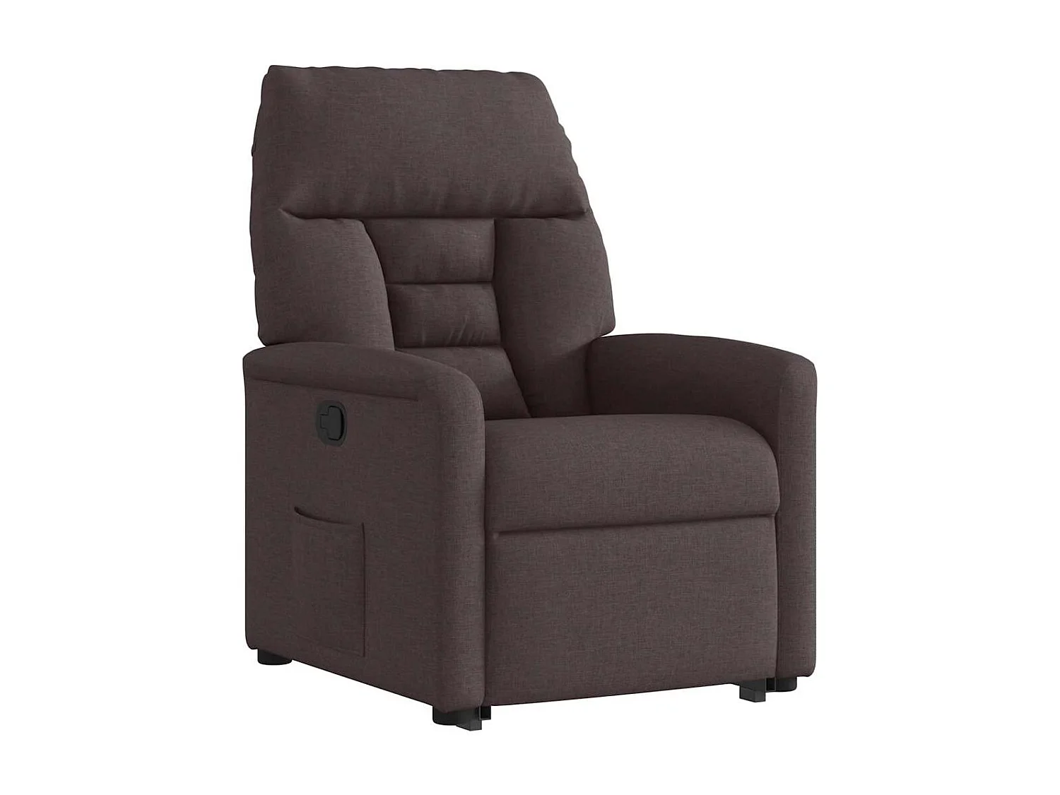 Sillón de relax | Silla | Sillón reclinable elevable tela marrón oscuro SHL5780