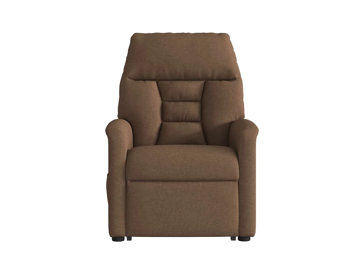 Poltrona Confortável | Poltrona reclinável elevatória elétrica tecido castanho SHL484956