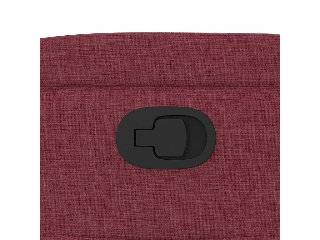 Poltrona Salotto | Sedia | Poltrona Reclinabile in Tessuto Rosso Vino SHL3099