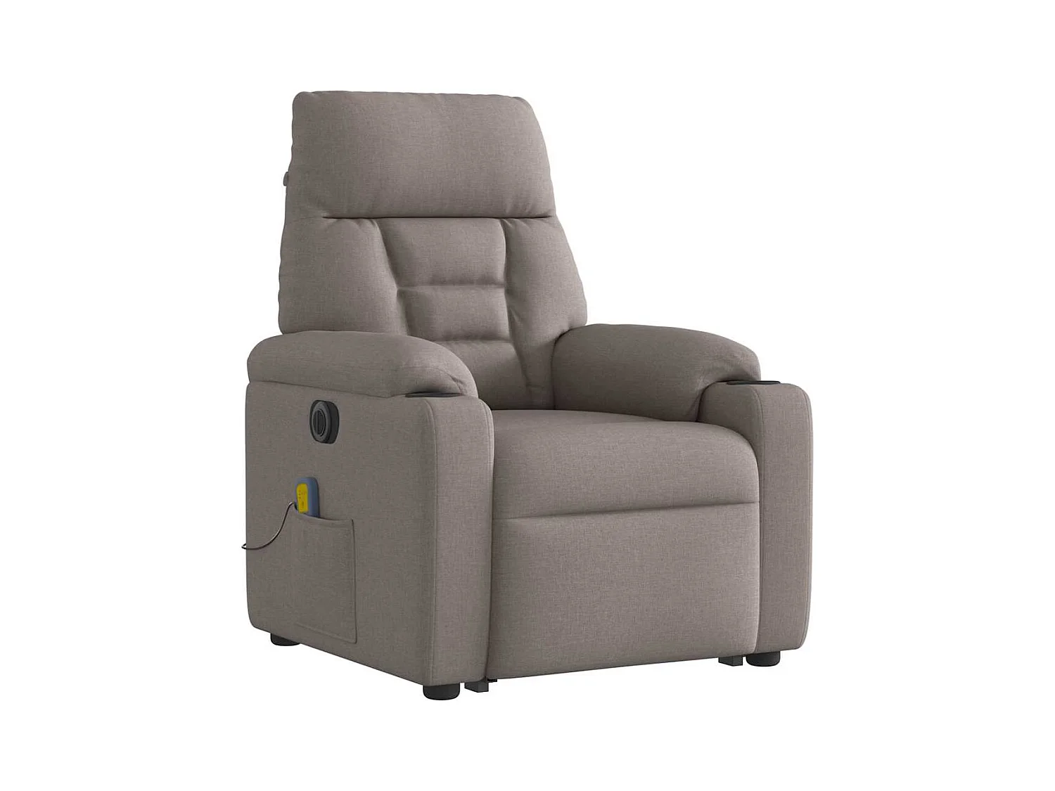 Sillón de salón | Silla | Sillón de masaje eléctrico reclinable elevable tela taupé SHL7525