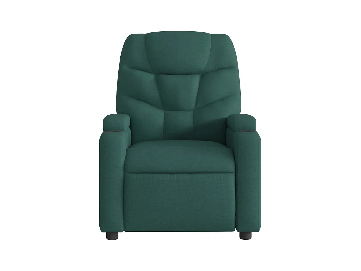 Sillón de relax | Silla | Sillón reclinable de tela verde oscuro SHL4175