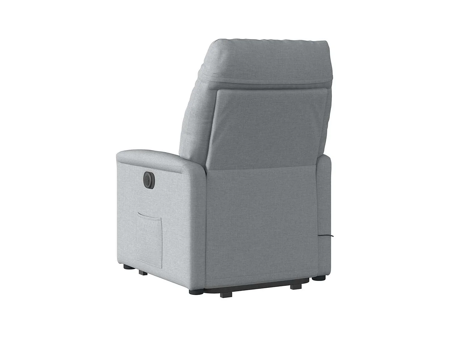 Poltrona reclinável massagens | Poltrona Confortável tecido cinzento-claro SHL441613