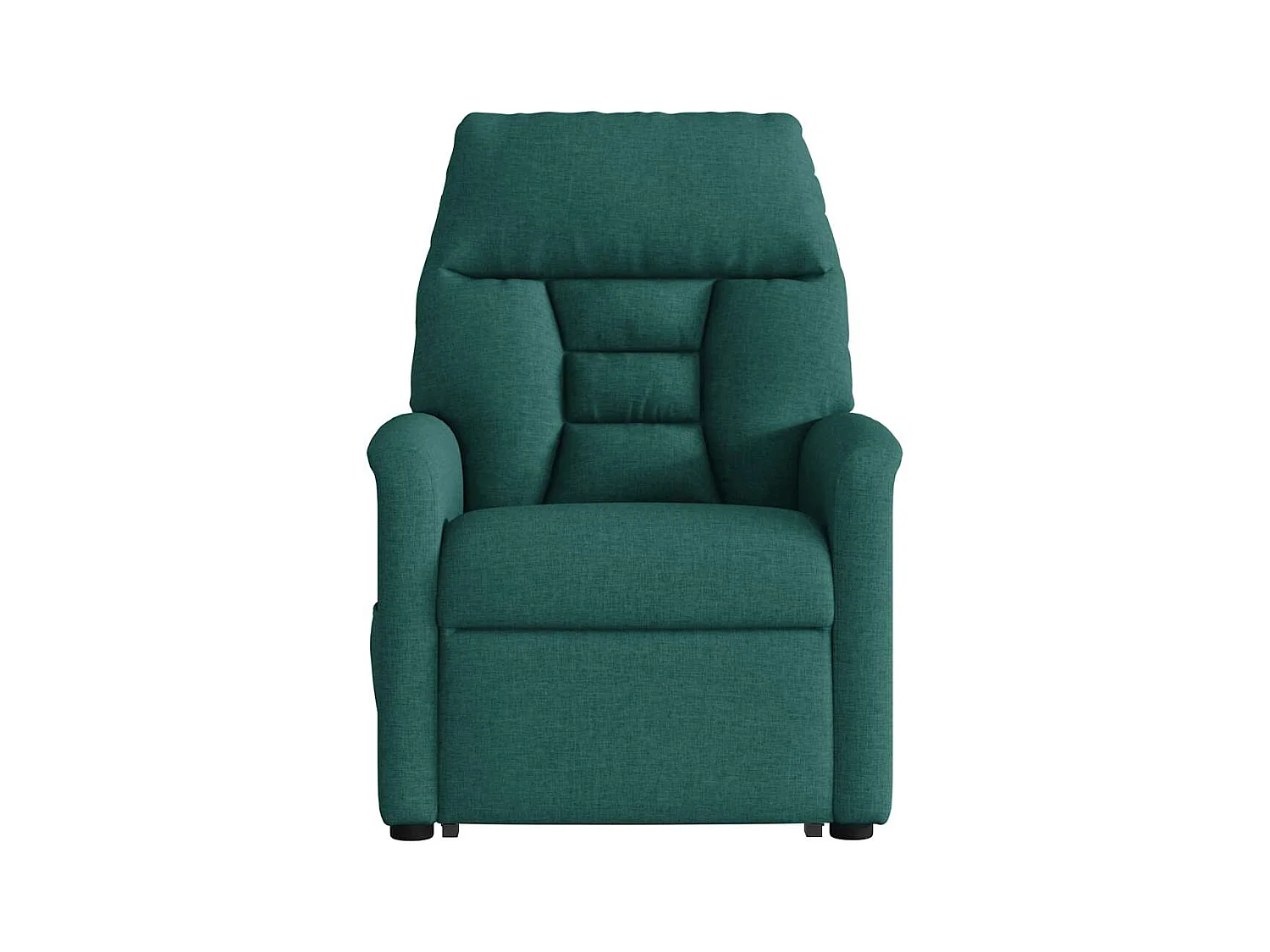 Sillón de salón | Silla | Sillón masaje eléctrico reclinable elevable tela verde oscuro SHL9806