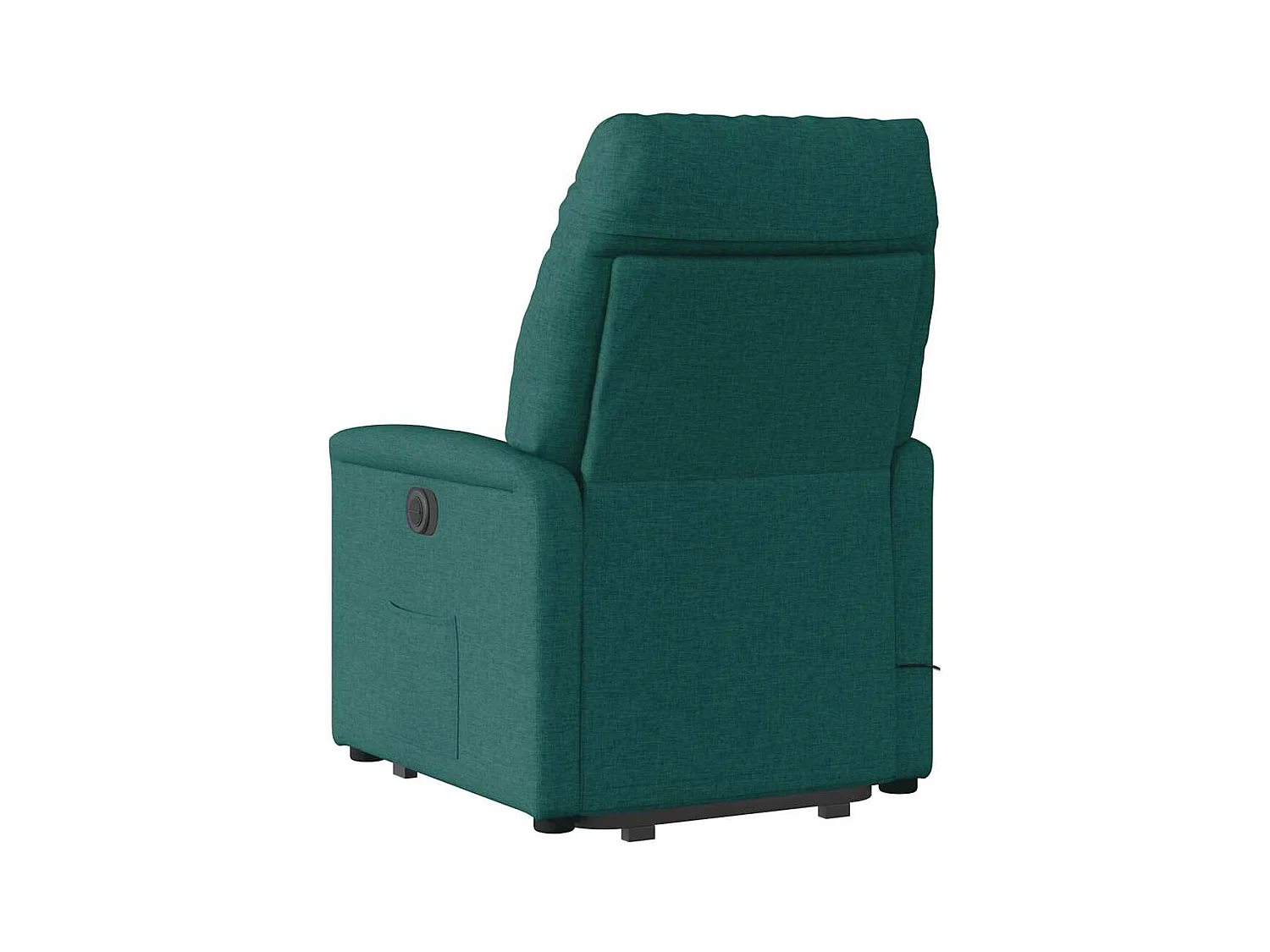 Sillón de salón | Silla | Sillón masaje eléctrico reclinable elevable tela verde oscuro SHL9806