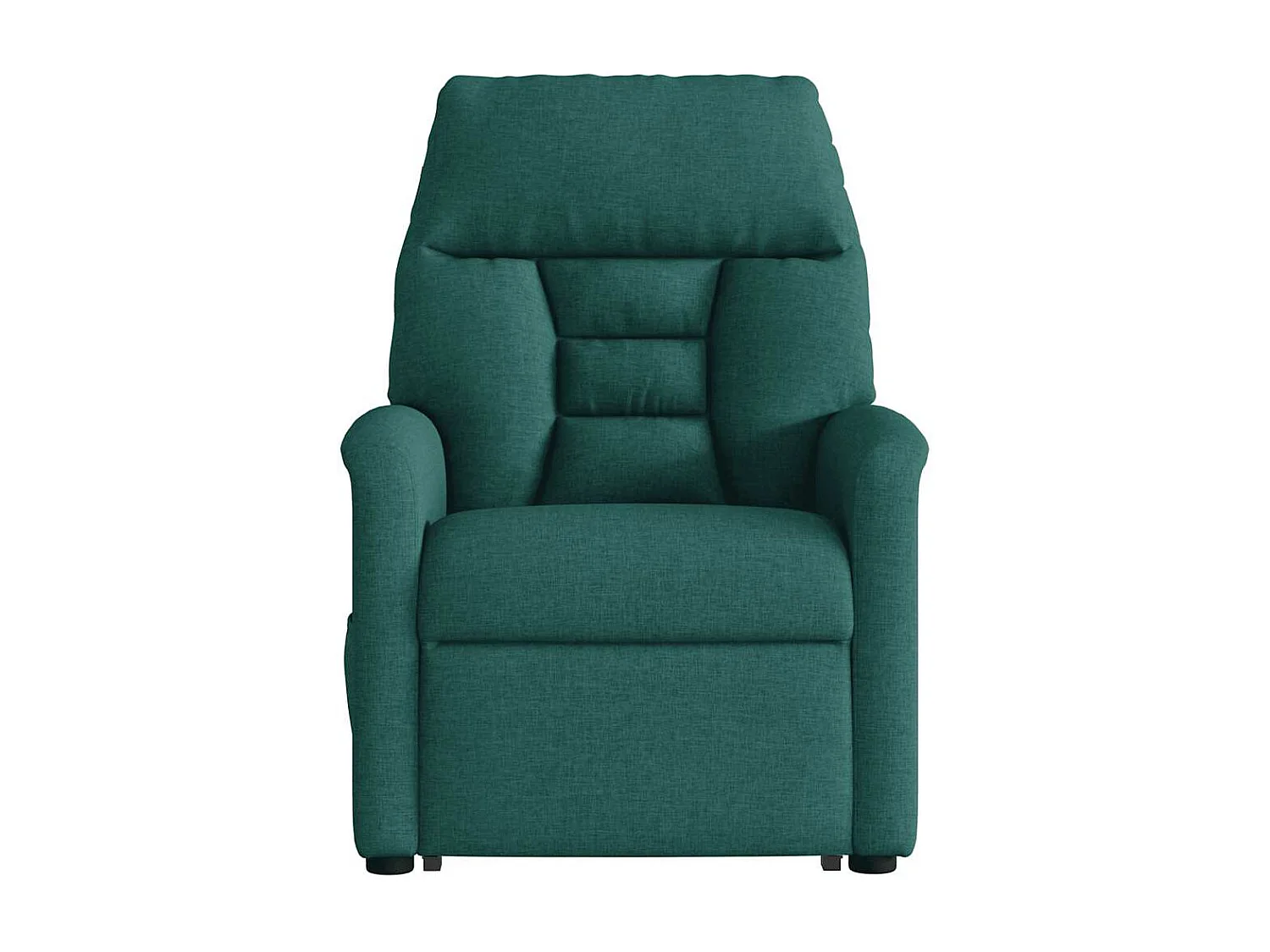 Sillón de salón | Silla | Sillón masaje eléctrico reclinable elevable tela verde oscuro SHL9806