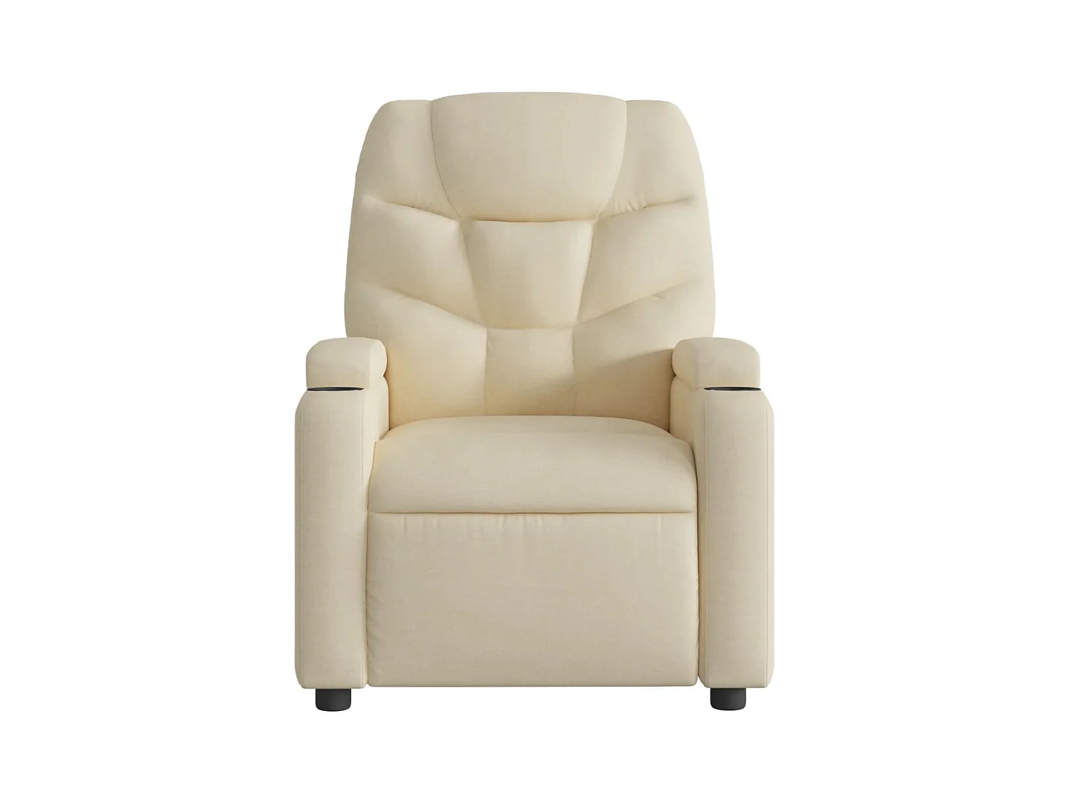 Sillón de relax | Sillón reclinable de tela crema SHL7928