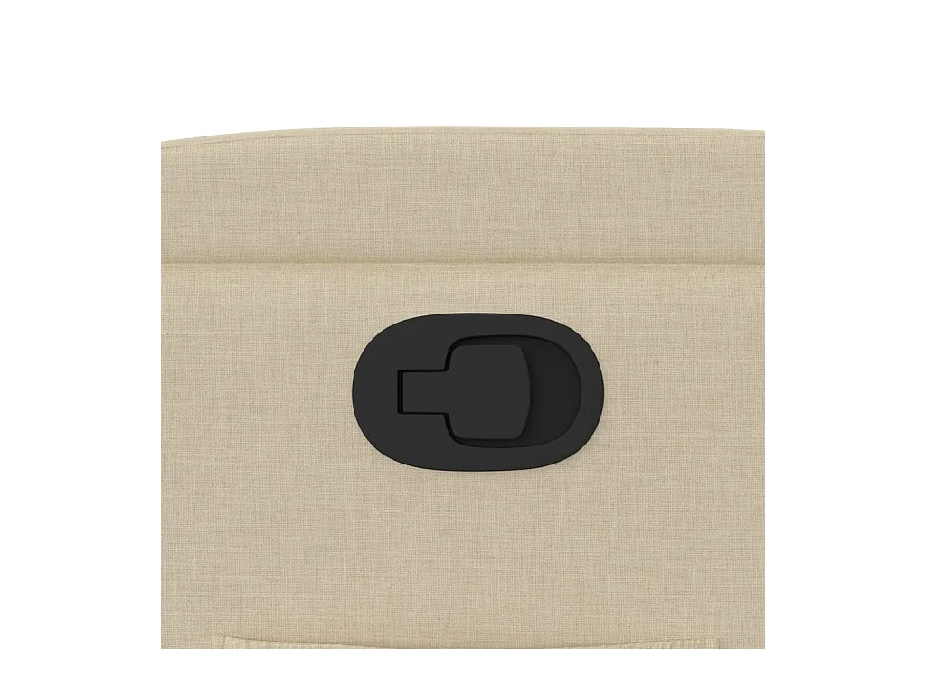 Sillón de relax | Sillón reclinable de tela crema SHL7928