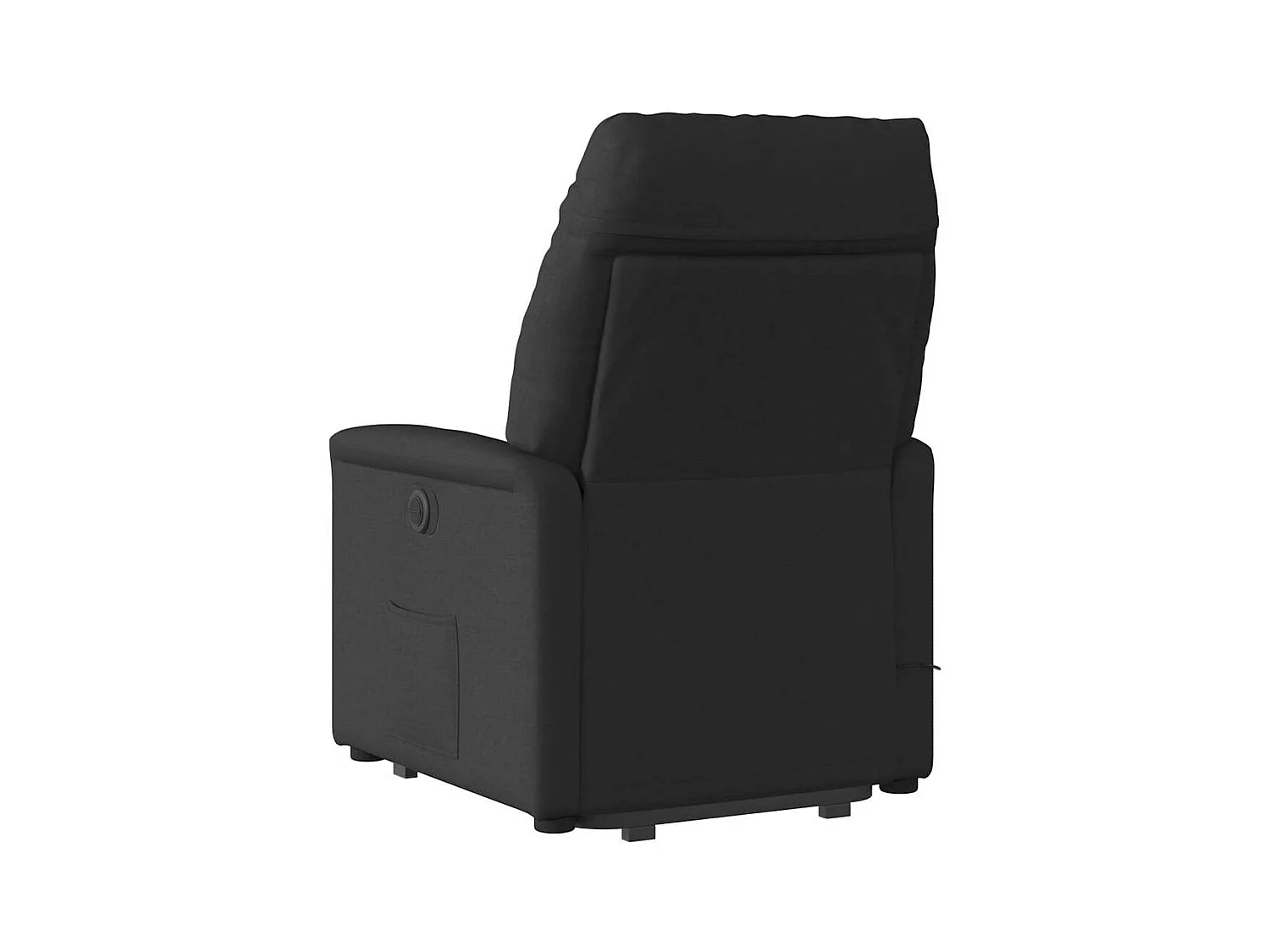 Sillón de salón | Silla | Sillón de masaje eléctrico reclinable elevable tela negro SHL4034