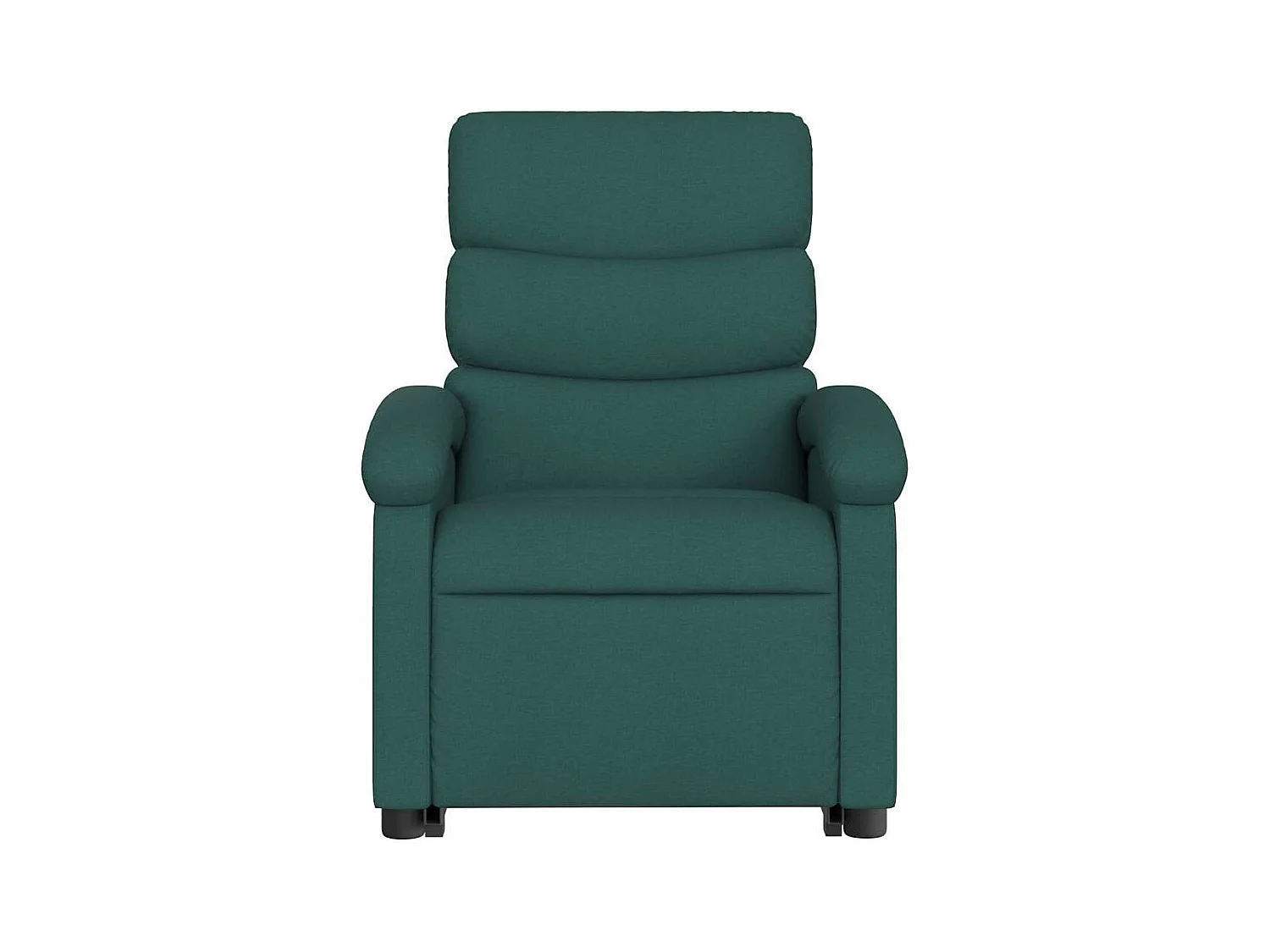 Silla de relax | Sillón eléctrico reclinable elevable de tela verde oscuro SHL3238
