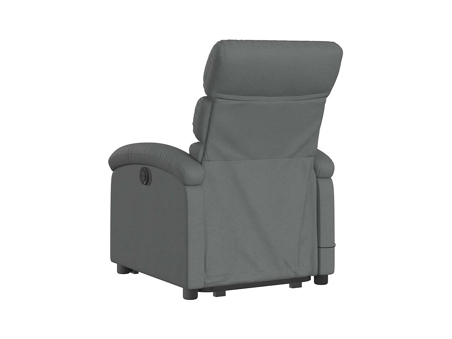 Sillón de salón | Silla | Sillón de masaje eléctrico reclinable elevable tela gris oscuro SHL5755