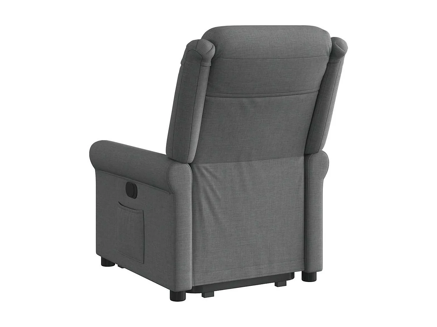 Sillón de relax | Silla | Sillón reclinable elevable de tela gris oscuro SHL6185