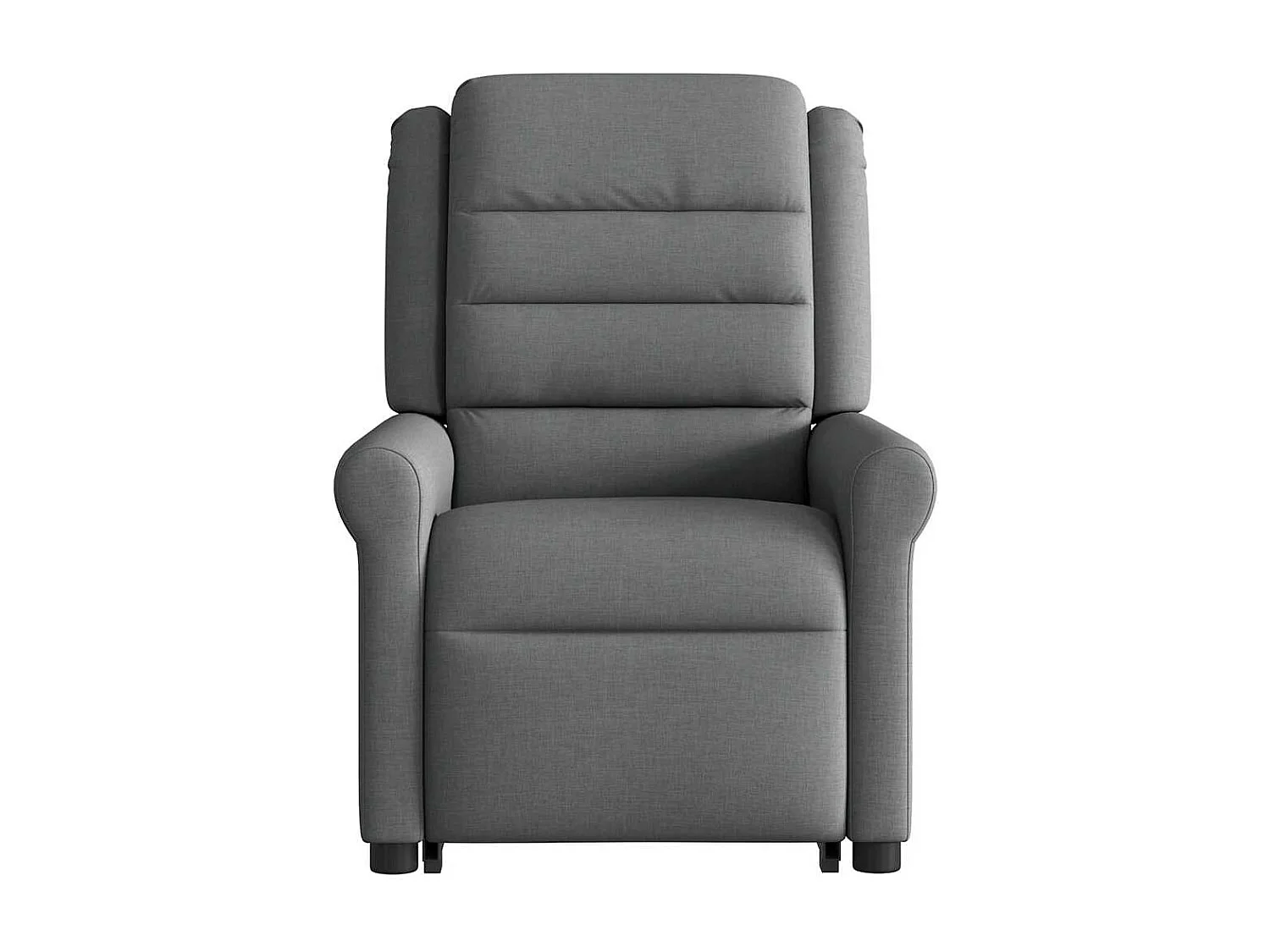 Fauteuil inclinable-Chaise de relax-Fauteuil TV Gris foncé Tissu SHL2507