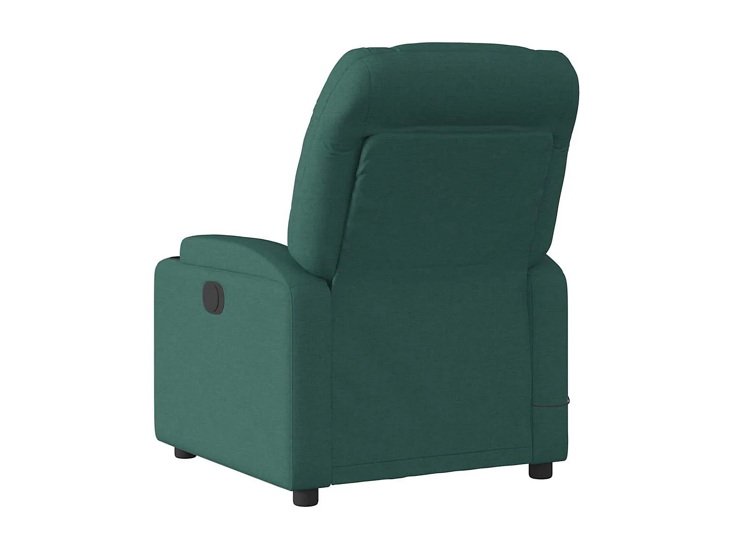 Sillón de salón | Silla | Sillón de masaje reclinable de tela verde oscuro SHL4163