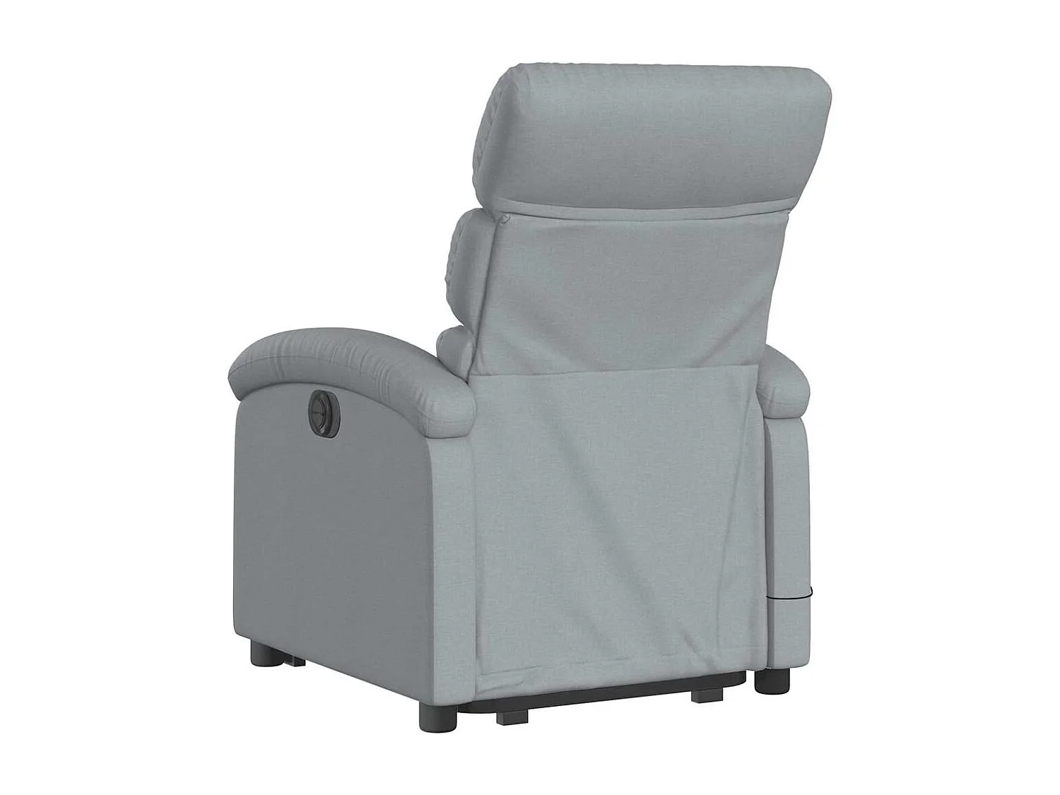 Sillón de salón | Silla | Sillón de masaje eléctrico reclinable elevable tela gris claro SHL4142