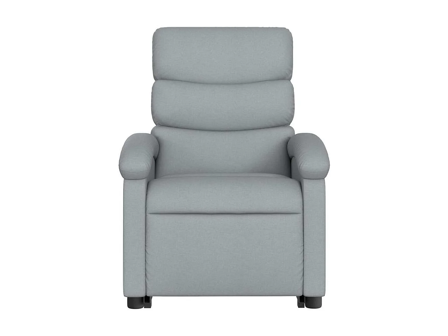 Fauteuil inclinable électrique-Chaise-Fauteuil de Massage Gris clair Tissu SHL3734