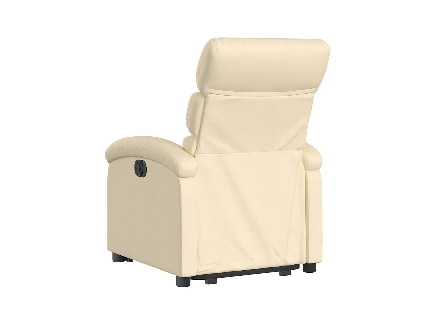 Poltrona Confortável | Poltrona reclinável elevatória tecido cor creme SHL955501