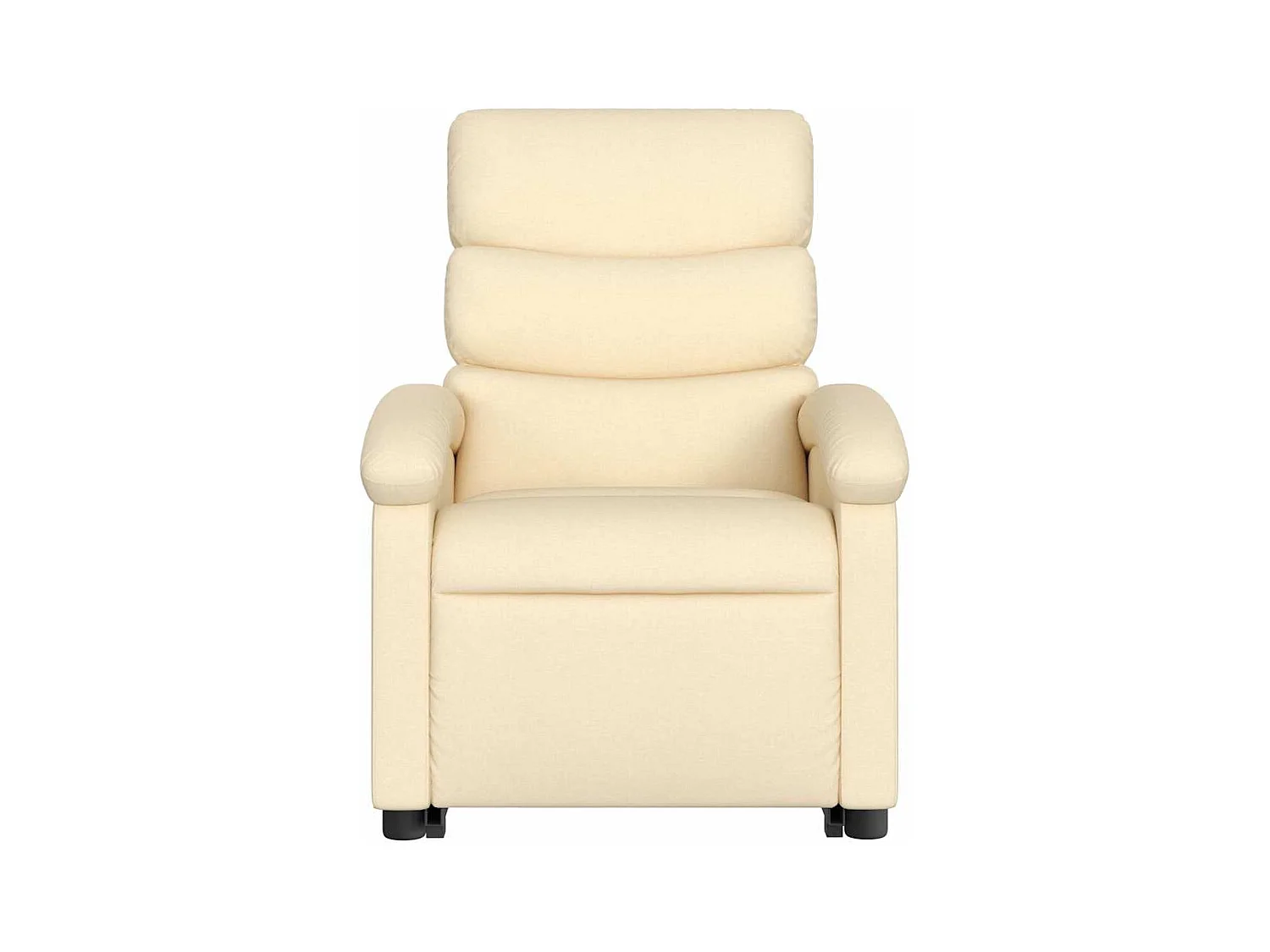 Poltrona Confortável | Poltrona reclinável elevatória tecido cor creme SHL955501