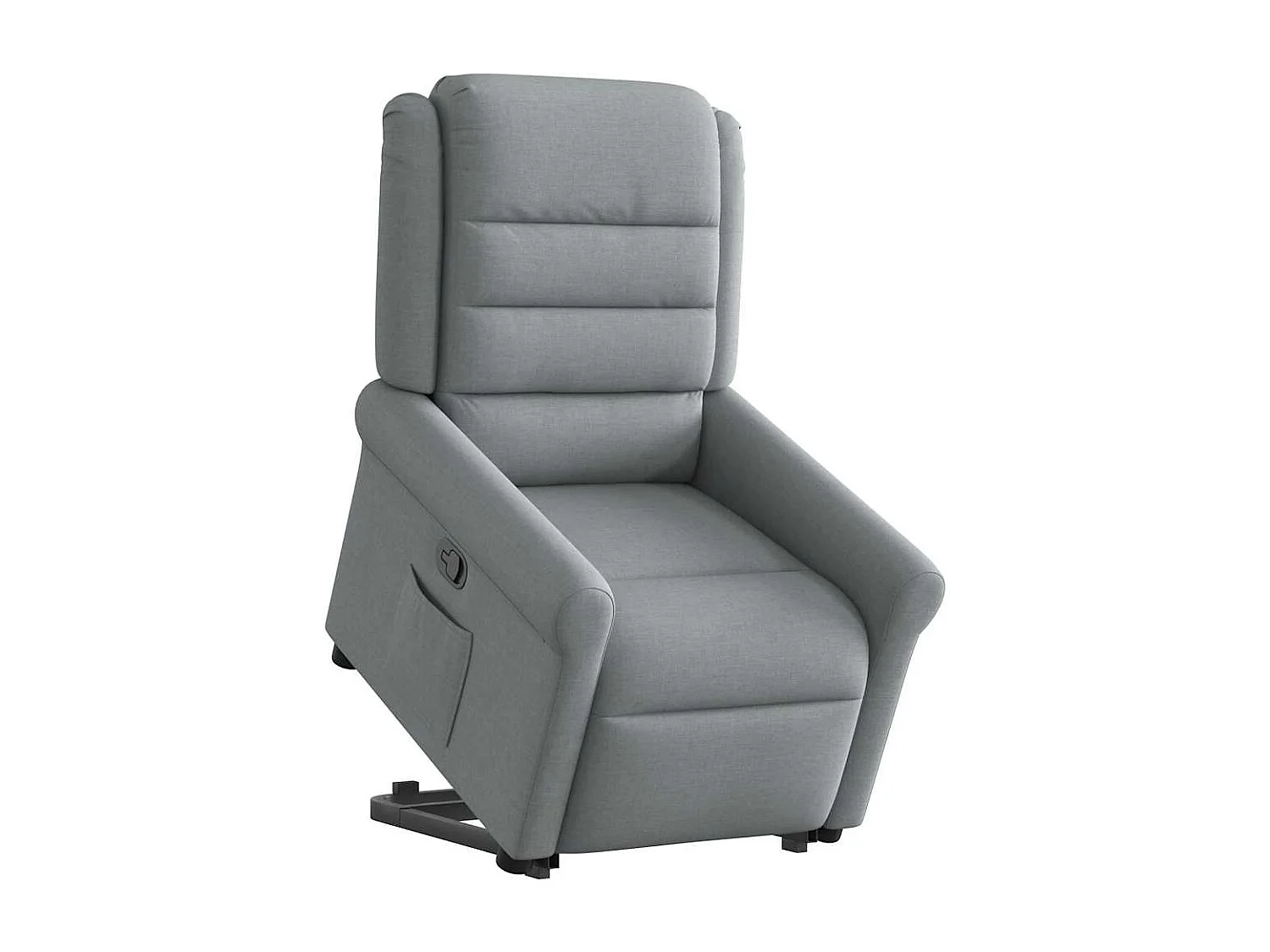 Sillón de relax | Silla | Sillón reclinable elevable de tela gris claro SHL8183