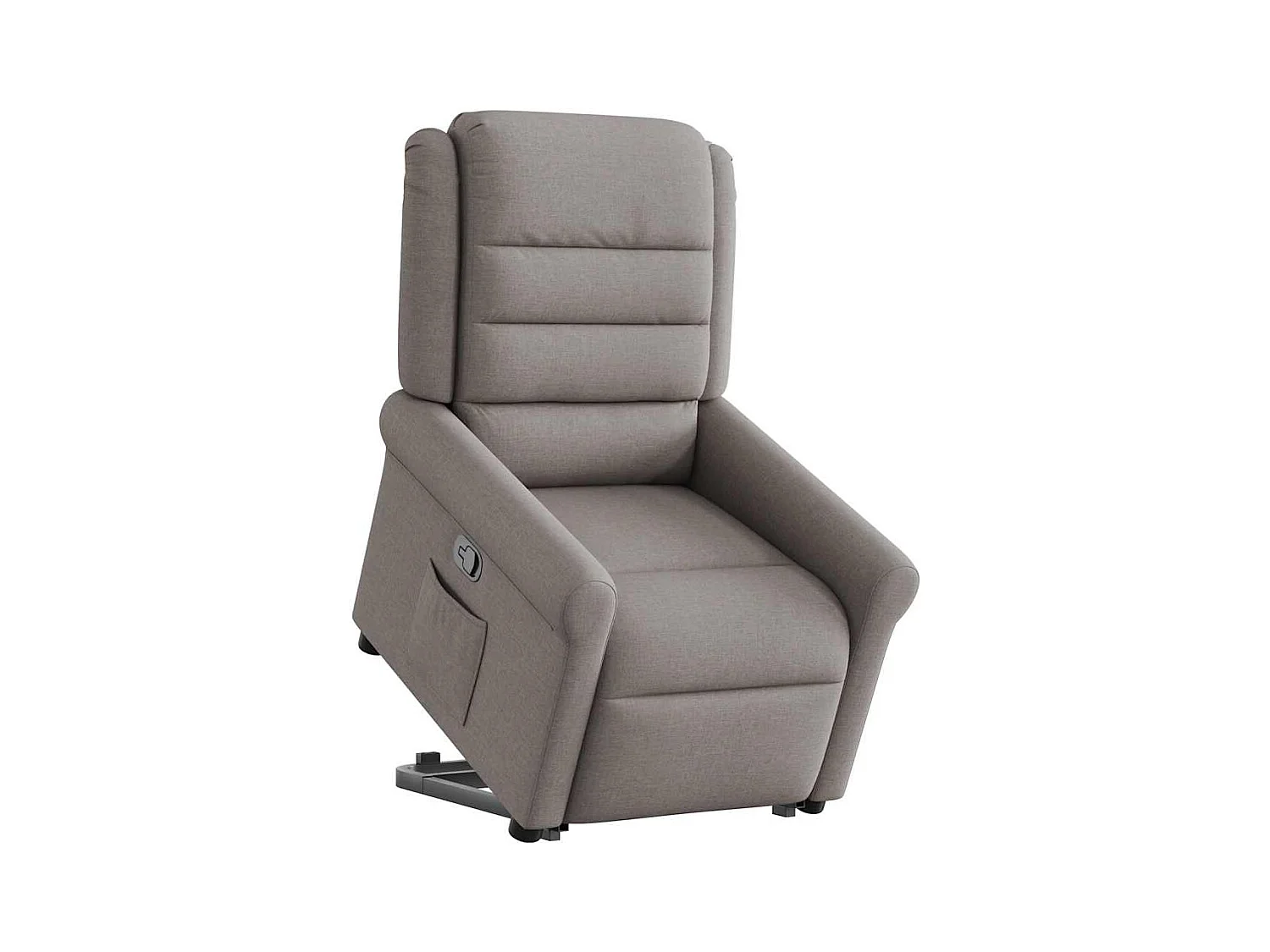 Fauteuil inclinable-Chaise de relax-Fauteuil TV taupe tissu SHL1017