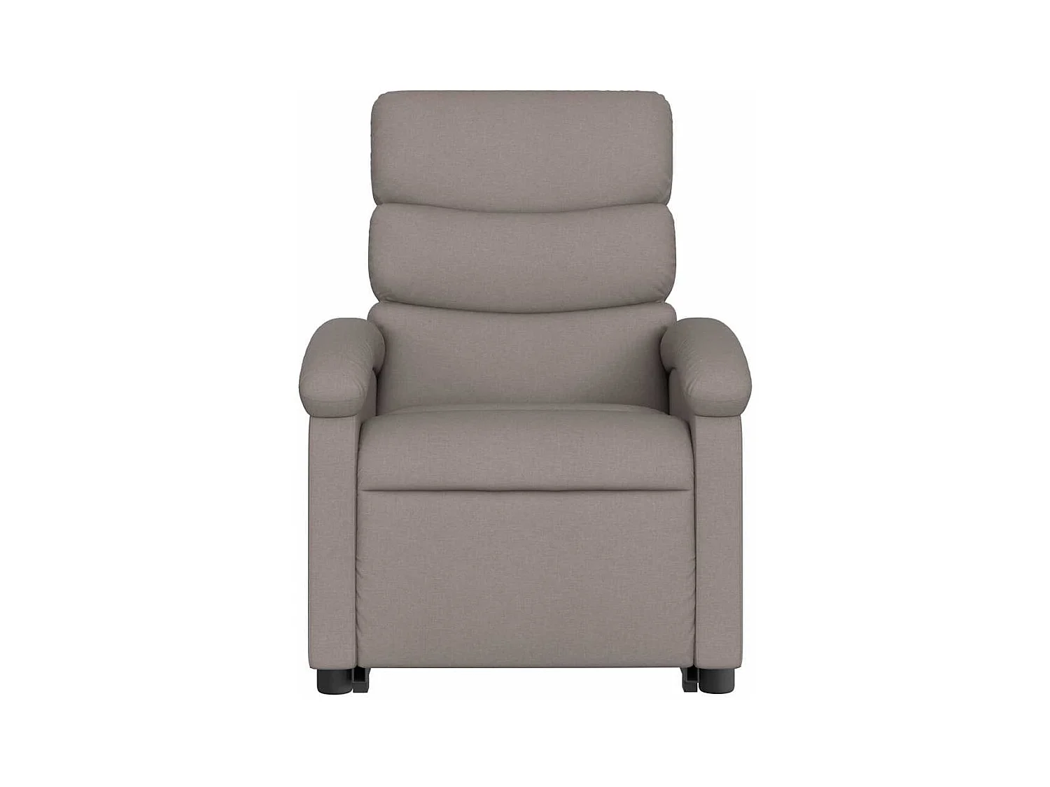 Sillón de relax | Sillón reclinable de masaje elevable tela gris taupé SHL5854