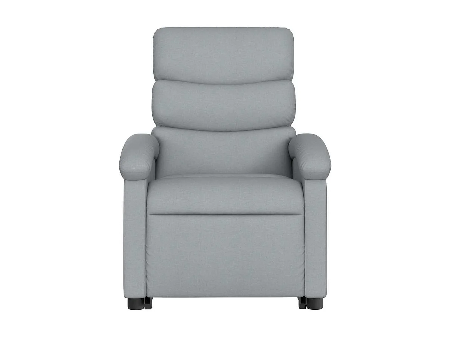 Silla de relax | Sillón eléctrico reclinable elevable de tela gris claro SHL6520