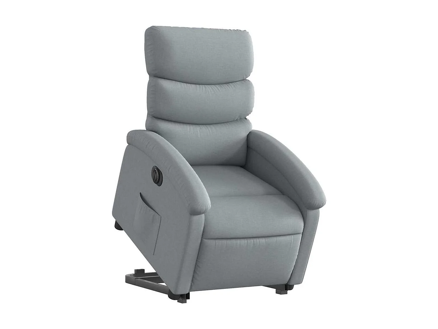 Fauteuil inclinable électrique-Chaise de relax-Fauteuil TV gris clair tissu SHL3572